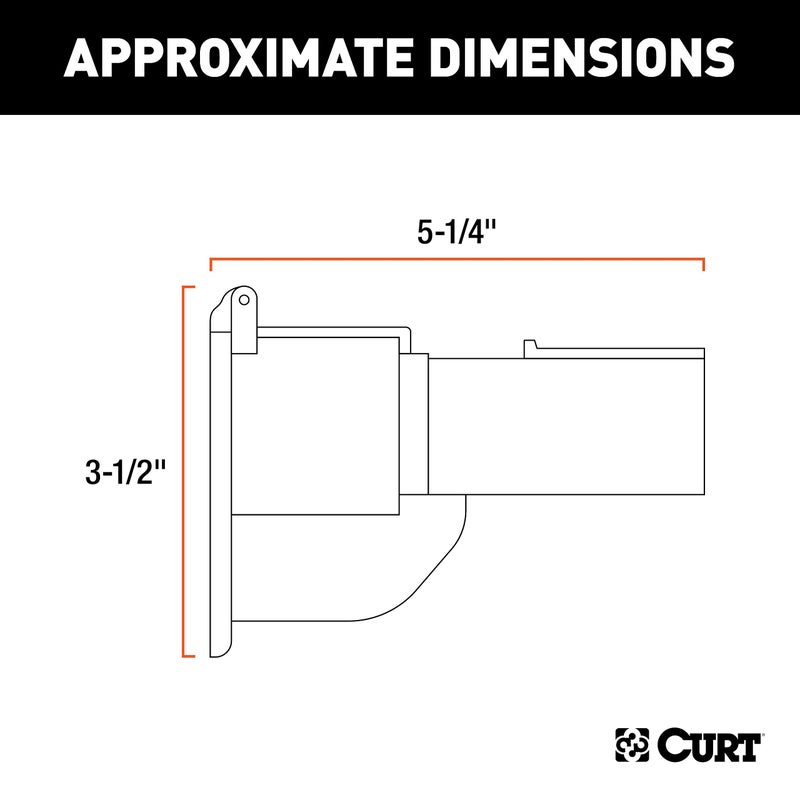 CURT 57727 Truck Backup Alarm for 7-Way RV Blade Trailer Wiring - Image 2